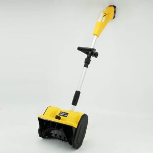 Compact Cordless Electric Snow Shovel Lightweight Battery Blower for Garden and