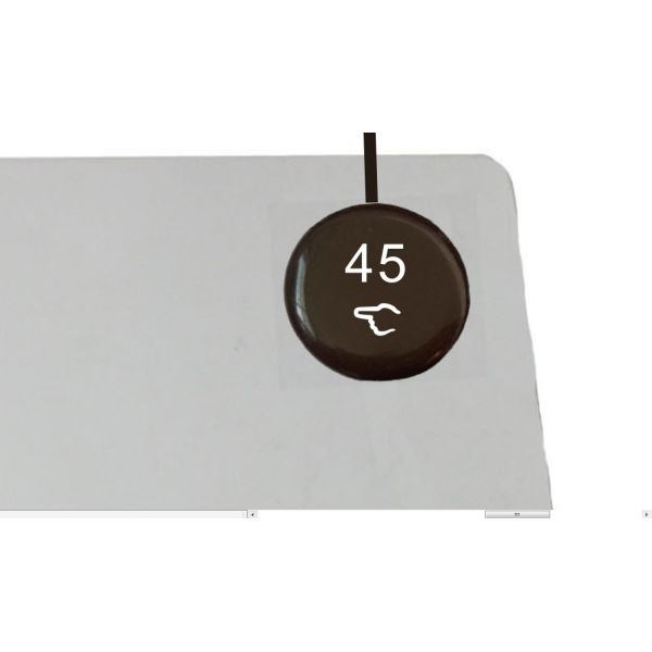 Desk Waterproof Electric Heated Pad PVC Material 3 Speed Touch Control OEM