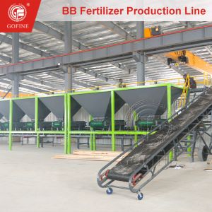 15t/h Bulk Fertilizer Granules Blending Mixer Machine for BB Fertilizer