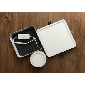 Recessed Led Slim Panel Light 18w 120 Degree Aluminum 4000k 0.9pfc 80ra