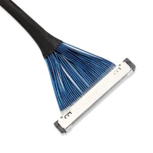 0.4mm Laptop Lcd Edp Cable i pex 20380-R40T-16 for Surveillance Camera