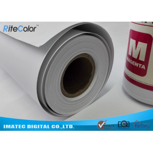 Quality Wide Format Paper Rolls Inkjet Premium Matte Coated Paper Water Resistance wholesale