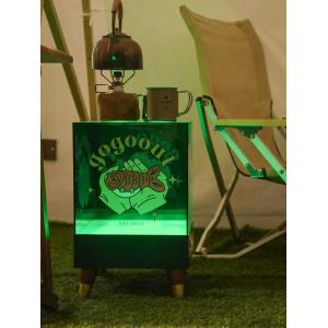 Creative floor-to-ceiling acrylic light box removable charging device decoration