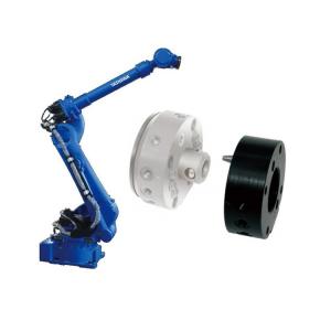 Yaskawa GP180-120 Robotic Arm With CNGBS Robot Quick Changer For Automated