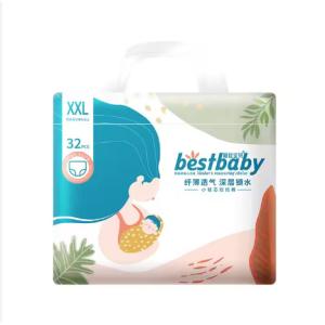 China Baby Care Products Hight Quality Top A Grade Premium All Sizes Disposable Baby Diapers on sale