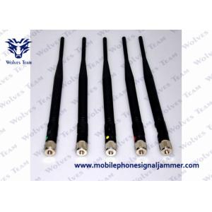 Black Cover Wifi Signal Jammer Easy Carrying Large Jamming Range 40 Meters