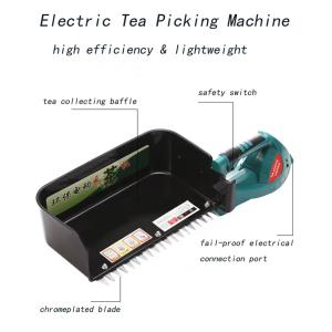Rechargeable Tea Tree Plucking Machine With Protable Electric Suit