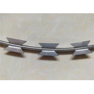 Straight Line Like Barbed Galvanized Razor Wire For Razor Sharp Wire Fence