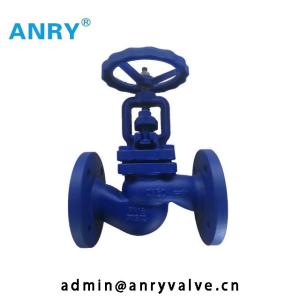 Flanged RF PN40 GOST Globe Valve Cast Steel GS-C25 Handwheel Gear