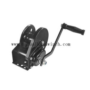 Customized Manual Marine Pulling Hand Winch / Automatic Brake Winch 1200lbs