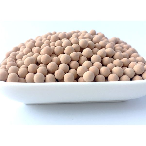 Methyl Alcohol Drying Zeolite 3A Molecular Sieve Desiccant Abrasion Resistance