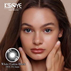 OEM Colored Dark Brown Contact Lens HEMA NVP With -0 To -8 Power