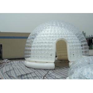 Outdoor Event advertising inflatable bubble tent with transparent color or