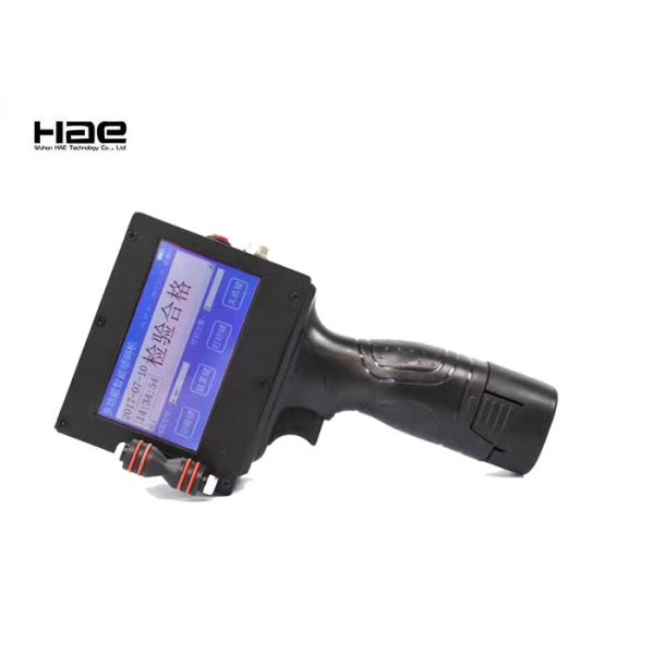 Colorful Handheld Inkjet Printer TIJ Batch Code Printing Machine For Plastic