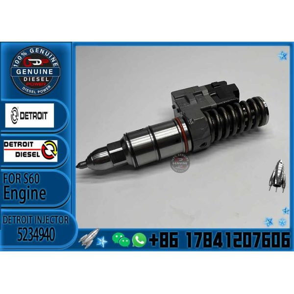 Engine 6067GU60 For Detroit Diesel Fuel Injector R5234940 5234940 For Ford, Freightliner, Kenworth, Peterbilt, VOL, We
