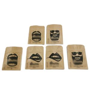Reusable 3 Side Sealed Tea Bags Packaging Peanut Powder Pouch For Pill