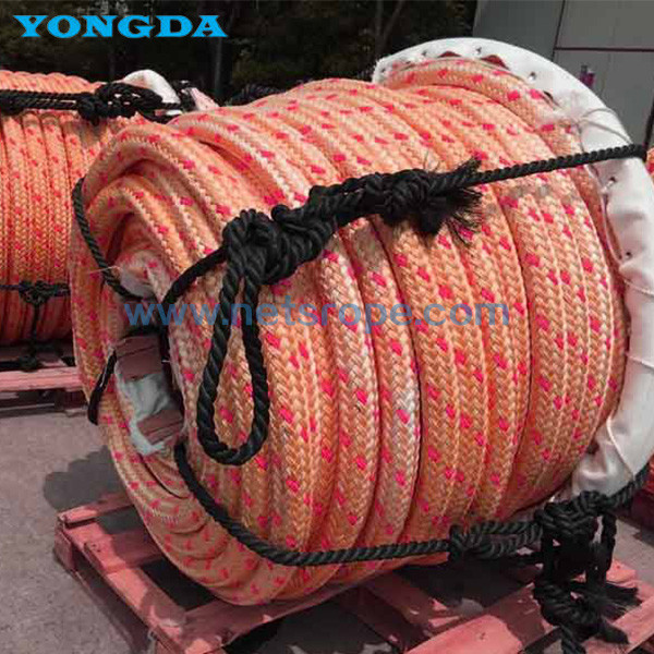 Super Strength 12 Strands HMPE Ship Mooring Rope/Vessel Mooring Line With UV & Chemical Resistance