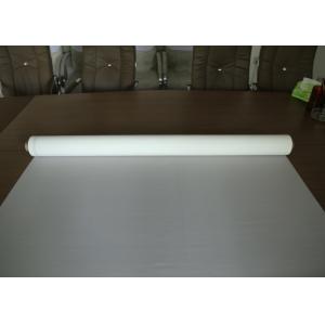 Weave 1/1 Polyester Screen Fabric , Screen Printing Mesh High Tensity