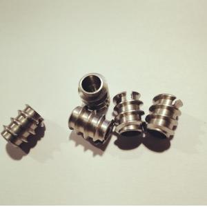 DIN 7965 Slotted Threaded Inserts Self Tapping Nuts Stainless Steel