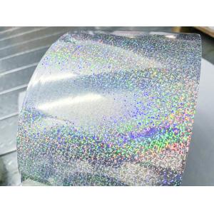 Ordinary Sticky Clear Holographic Adhesive Film Label Paper 800m Length