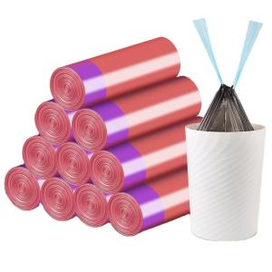 Cheap Household Portable Drawstring Kitchen Automatic Closing Plastic Bags Industrial HDPE for sale