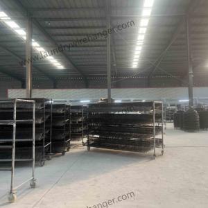 Organize Your Wardrobe Efficiently with Space Saving Steel Coat Hangers Standard