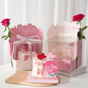 Cheap Custom Order Accepted Large Cake Boxes with Customer-Selected Paper Thickness for sale