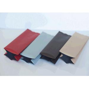 China Sealed Aluminium Foil Kraft Stand Up Zipper Pouch Bags Food Grade Flat Square Bottom on sale