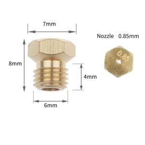 High-Efficiency Gas Burner Nozzle Precision Gas Burner Component Nozzle