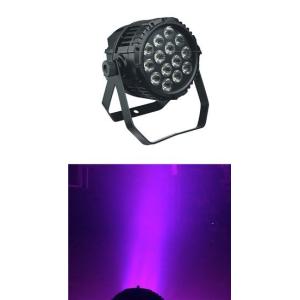 Cheap Outdoor IP65 RGBW 4 in1 Color LED Par Can Lights 14 pieces *8 Watts 30 Degree Beam Angle for sale