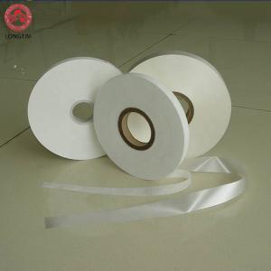 Flexible Foamed PP Tape White Binding Film 0.13mm For Power and Communication