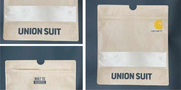 Quality Degradable Paper Plastic Composite Bag Recyclable Printing Patterns wholesale