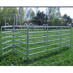 Powder Coated Galvanized Cattle Corral Panels Good Oxidation Resistance