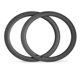 Quality New design carbon rim 25mm wide U shape 60mm Tubular carbon rim 700C carbon bicycle rim wholesale