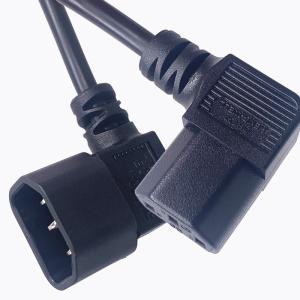 Cheap L Type Extension Power Cord 3C 10A 250V Plug With PVC Jacket Custom Length for sale