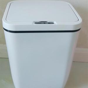 Cheap Anti Rust Sensor Trash Bin , Low Energy Consuming Sensor Garbage Bin for sale
