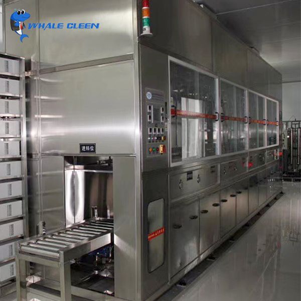 Fully Automatic Ultrasonic Motor Parts Cleaner With PLC Control And Mechanical