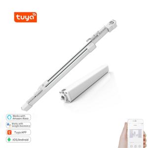 Extendable Length Silent Aluminum Window Curtain Track Motor Accessories