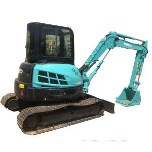Hydraulic Construction Machine Kobelco SK55SR Excavator with and Good Performanc