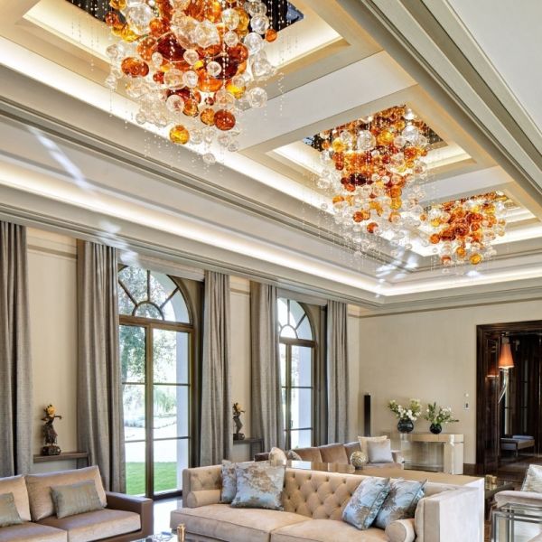 Quality Raindrop Hotel Lobby Chandelier wholesale