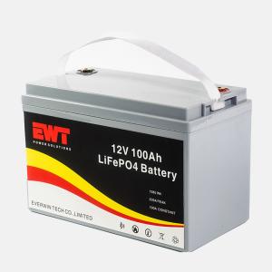 12V Lithium Iron Phosphate Battery with 1280Wh Output Power for Medical Device