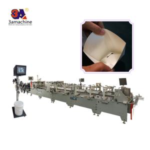 Folder Gluer Machine for Hard Cover Book Making Incorporating Water Soluble Cold