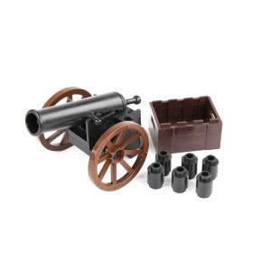 Combat accessories bricks army weapons cannon model military mini building