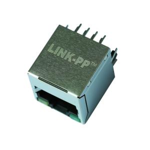 Cheap 1734577-1 Top Entry Vertical RJ45 Jack 8P8C Shield W/LED LPJE681-0BENL for sale