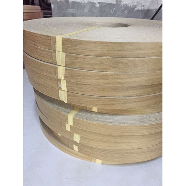 Quality Width 30mm Wood Veneer Edge Banding Quercus Oak Veneer Strips wholesale