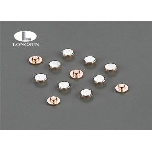 Eco - Friendly Silver Contact Rivets Solid for Electrical Contactor ISO9001