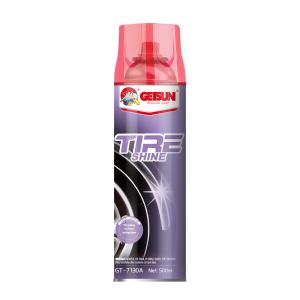China Protective Cleaning Car Tyre Gel Shine Spray High Gloss 500ml on sale