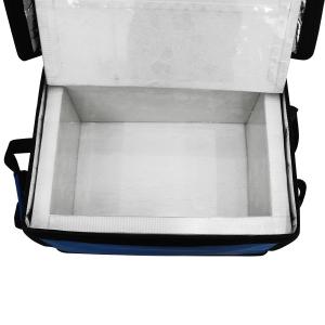 Recycled Thermal Insulated Custom Logo Size Food Delivery Bag for Custom