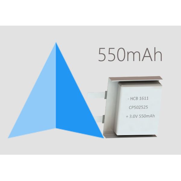 Quality 366wh/kg 550mAh CP502525 Lithium Pouch Cell wholesale