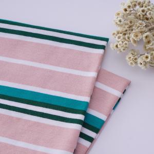 Moisture-Absorbent And Breathable ​And And Lycra Cotton Striped Cotton Fabric